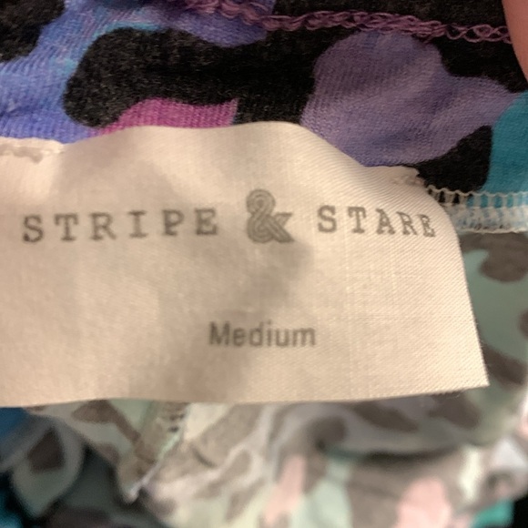 STRIPE & STARE LOUNGE PANT in GALAXY LEOPARD. ****PANTS ONLY**** - Picture 5 of 10